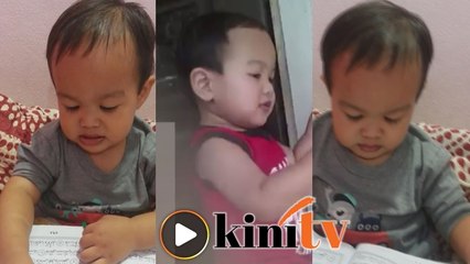 Video: Baru 2 tahun tapi sudah hafal Al-Quran