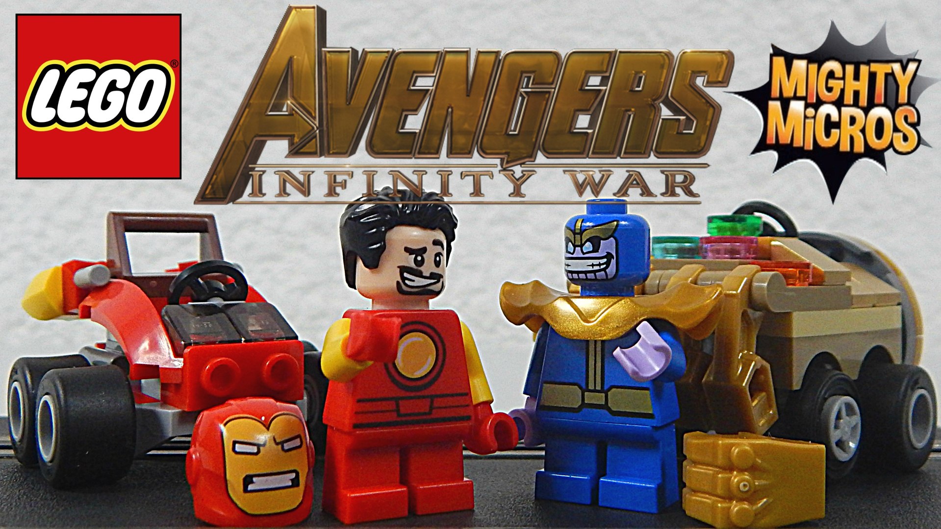 Lego Iron Man y Thanos: armando Mighty Micros de Marvel - Vídeo Dailymotion