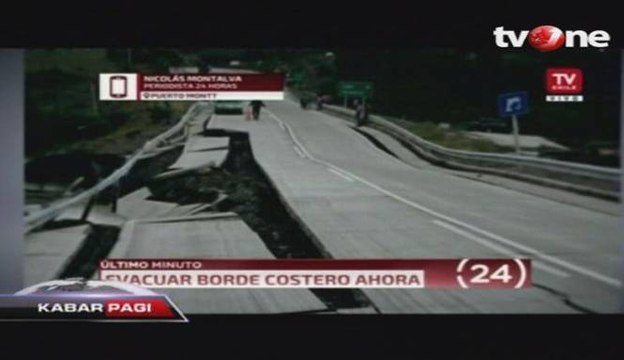 Gempa bumi 7,7 SR Melanda Chile Selatan