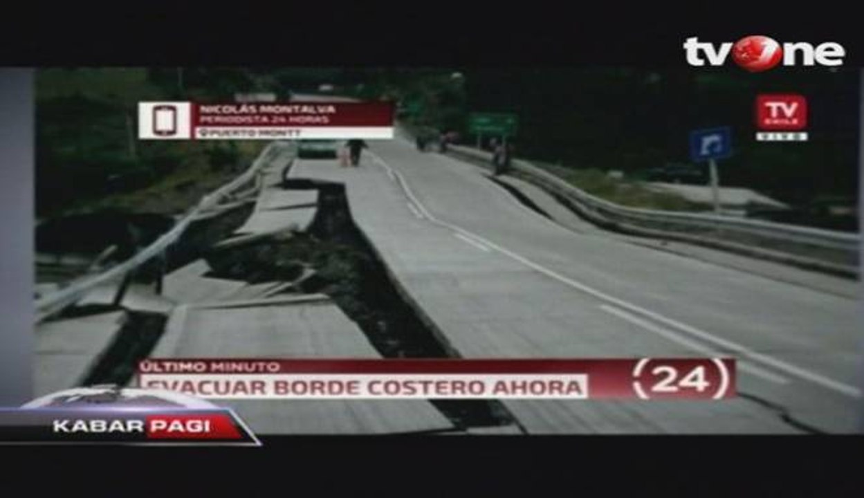 Gempa bumi 7,7 SR Melanda Chile Selatan