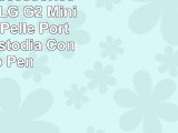 Yousave Accessories Cover Per LG G2 Mini Viola PU Pelle Portafoglio Custodia Con Stilo