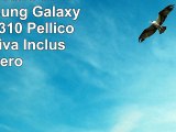 SBS Cover Aero in TPU per Samsung Galaxy Young S6310 Pellicola Protettiva Inclusa Nero