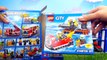 #LEGO Super set of a fire equipment. Cars for kids - Fire truck, ATV, hovercraft. Engl