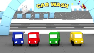 Cartoon Cars - CAR WASH PAINTBALL - Cars Cartoons for Children - Children