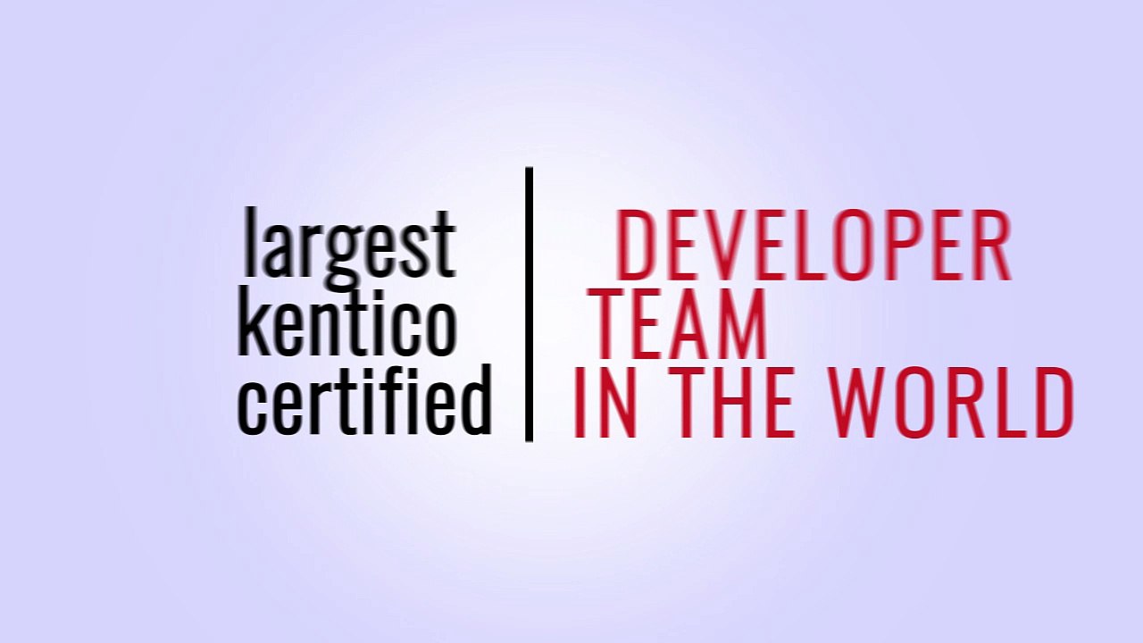 Raybiztech Platinum Sponsor of Kentico, Largest Kentico Certified Developers Team in the World