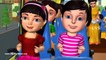 Wheels On The Bus Go Round And Round New - 3D Animation Nursery Rhymes &