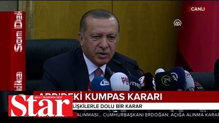 Cumhurbaşkanı Erdoğan: ABD'nin adalet anlayışı buysa dünya yandı