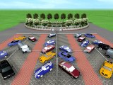 3D Landscaping - Parking space in front of Industrial Area Club House