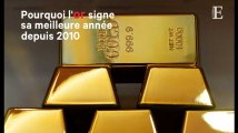 L'or signe sa meilleure année depuis 2010