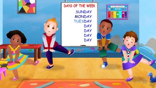 Days of the Week Song - 7 Days of the Week – Nursery Rhymes & Children's Songs by ChuCh