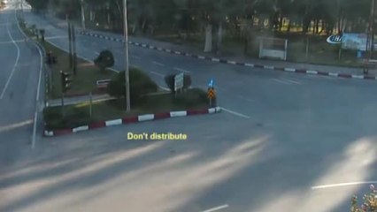 Otomobilin Çarptığı Yaya Havada Takla Attı... O Anlar Kamerada