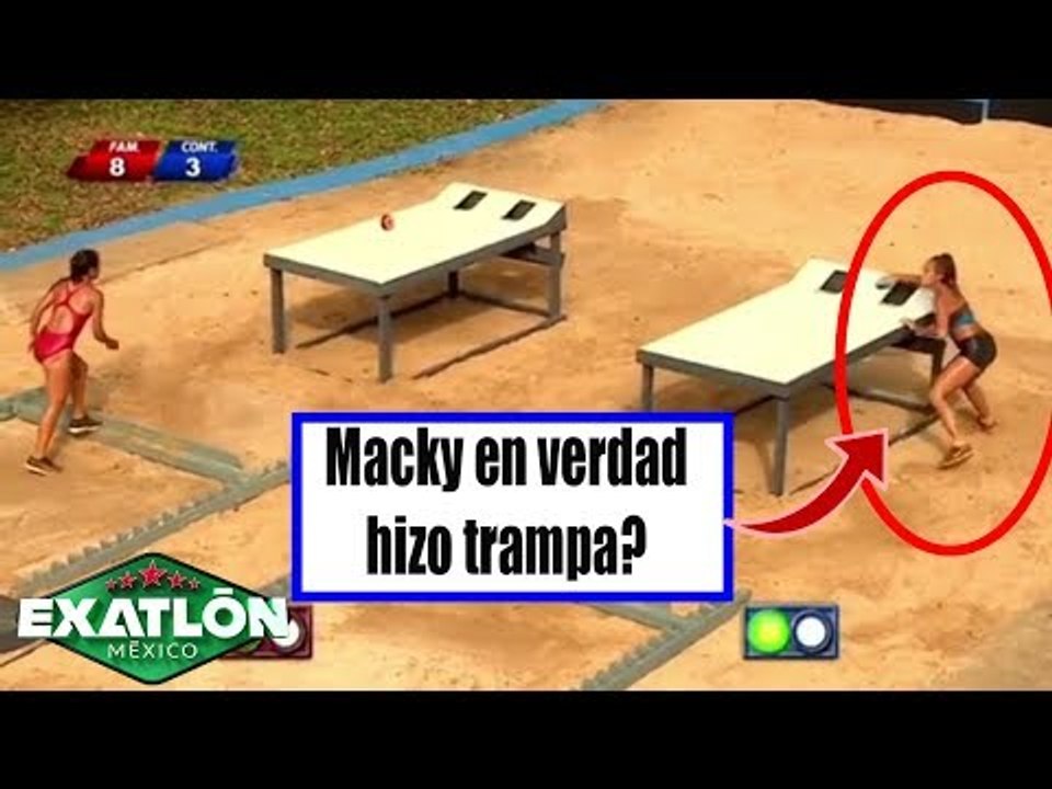 Exatlón México - Macky en realidad hizo trampa- - Ana Lago alega sin haber visto bien-