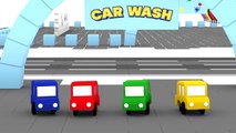 Cartoon Cars - CAR WASH PAINTBALL - Cars Cartoons for Children - Childre