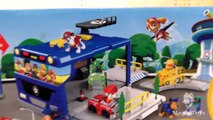 Portable Paw Patrol Police Station - Unboxing, Assembly & Play video for kids-sHFvlZ1_