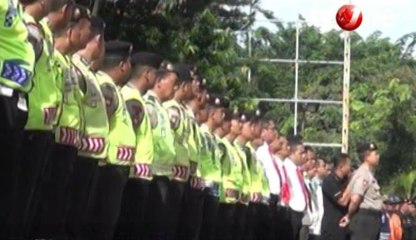 Ribuan Personel Gabungan Siap Amankan Natal dan Tahun Baru