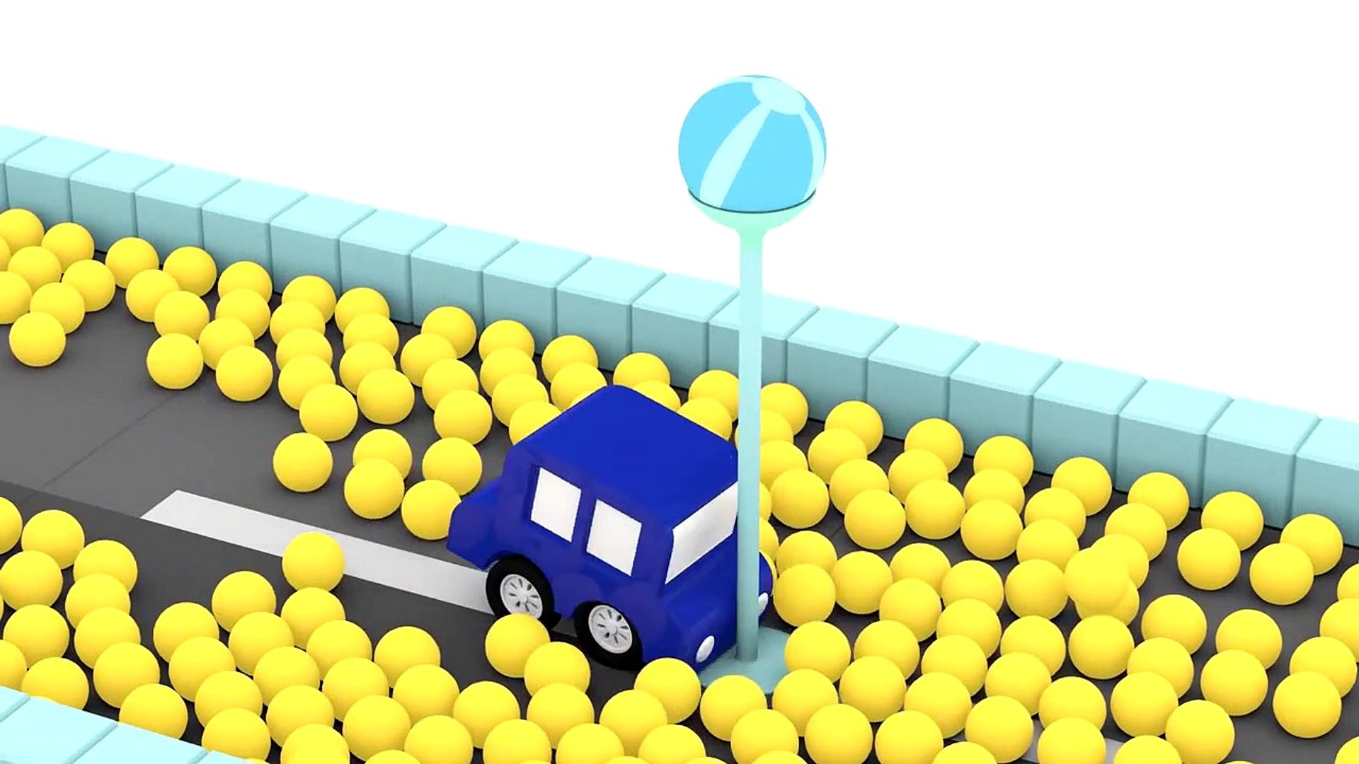 Cartoon Cars - Car School SPORTS DAY! - Cars Cartoon
