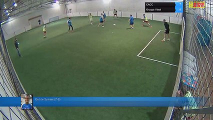 But de Sylvain (7-8) - CACC Vs Groupe Vinet - 04/01/18 19:00 - LIGUE 4 - Poitiers Game Parc