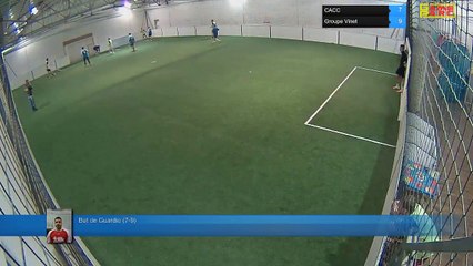 But de Guardio (7-9) - CACC Vs Groupe Vinet - 04/01/18 19:00 - LIGUE 4 - Poitiers Game Parc