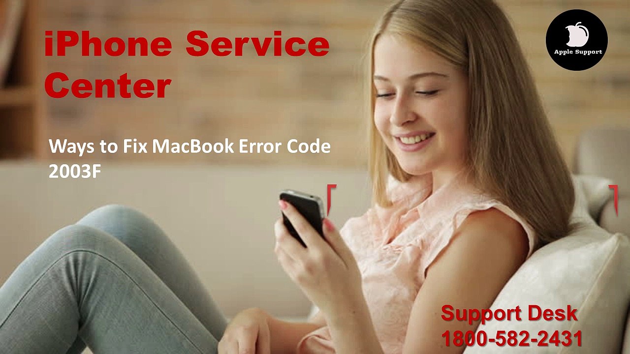 Fix MacBook Error Code 2003F