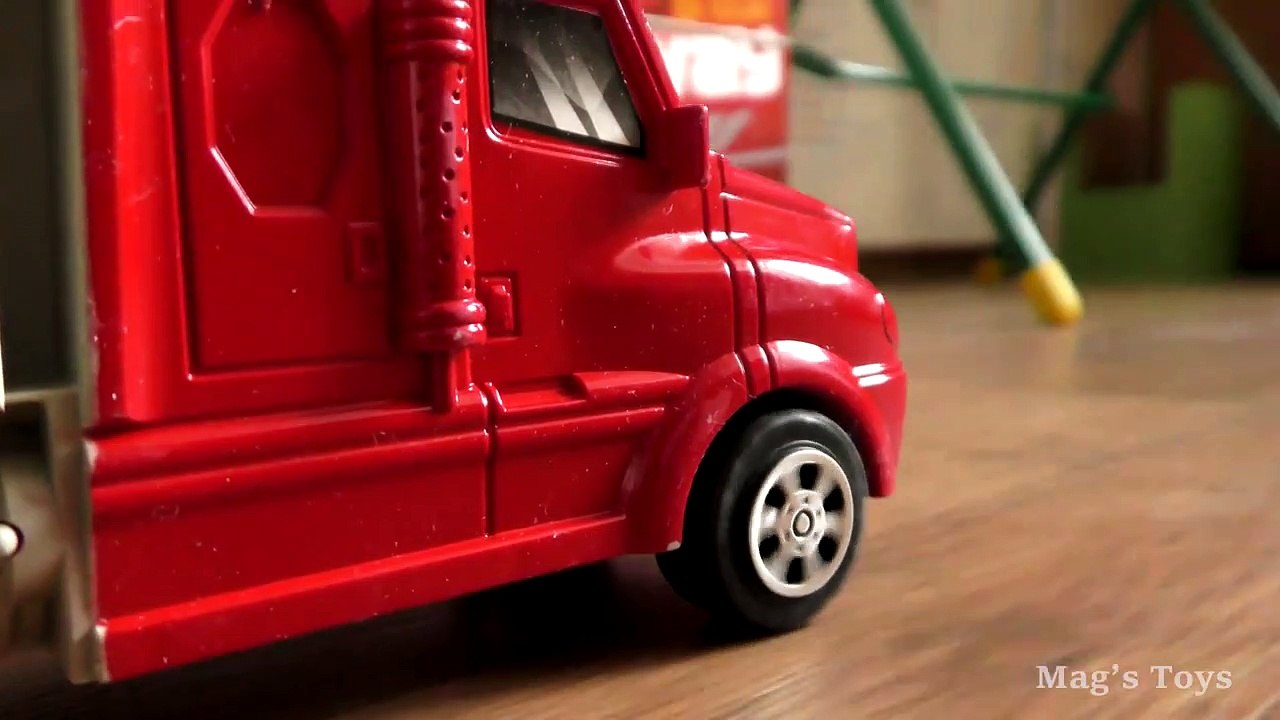 Car Transporter for Kids Carrying Toy CarsT8mcEleJywU video Dailymotion