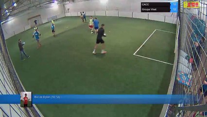 But de Dylan (10-12) - CACC Vs Groupe Vinet - 04/01/18 19:00 - LIGUE 4 - Poitiers Game Parc