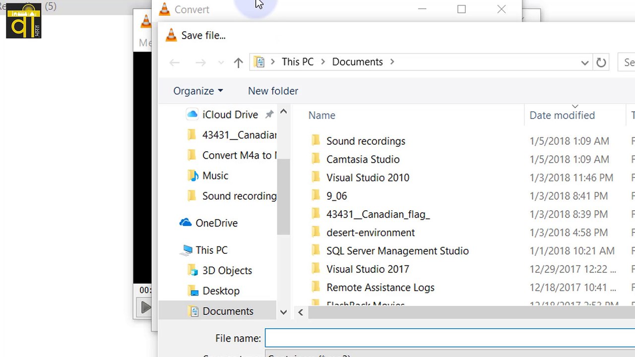 Convert M4a file into Mp3 Hindi