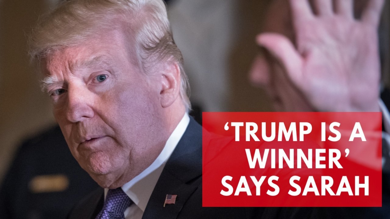 'Trump is a winner', Sarah Sanders says as she denounces Wolff's book