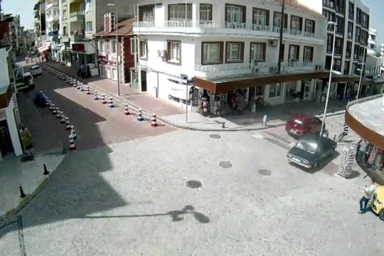 Trafik Kazaları Mobese Kameralarına Yansıdı