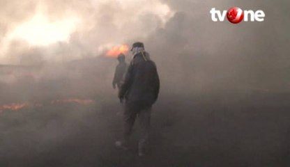 ISIS Bakar Sumur Minyak, Empat Bulan Api Tak Padam