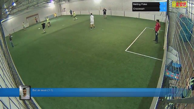 But de kevin (1-1) - Melting Potes Vs Crocowash - 04/01/18 20:00 - LIGUE 4 - Poitiers Game Parc