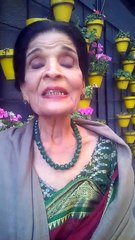 Last Video Message of LATE Zubaida Aapa