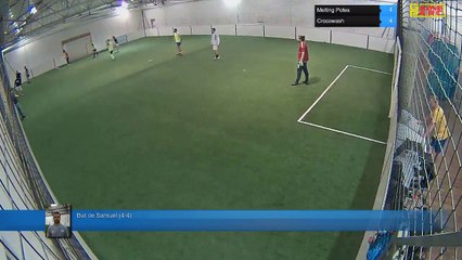 But de Samuel (4-4) - Melting Potes Vs Crocowash - 04/01/18 20:00 - LIGUE 4 - Poitiers Game Parc