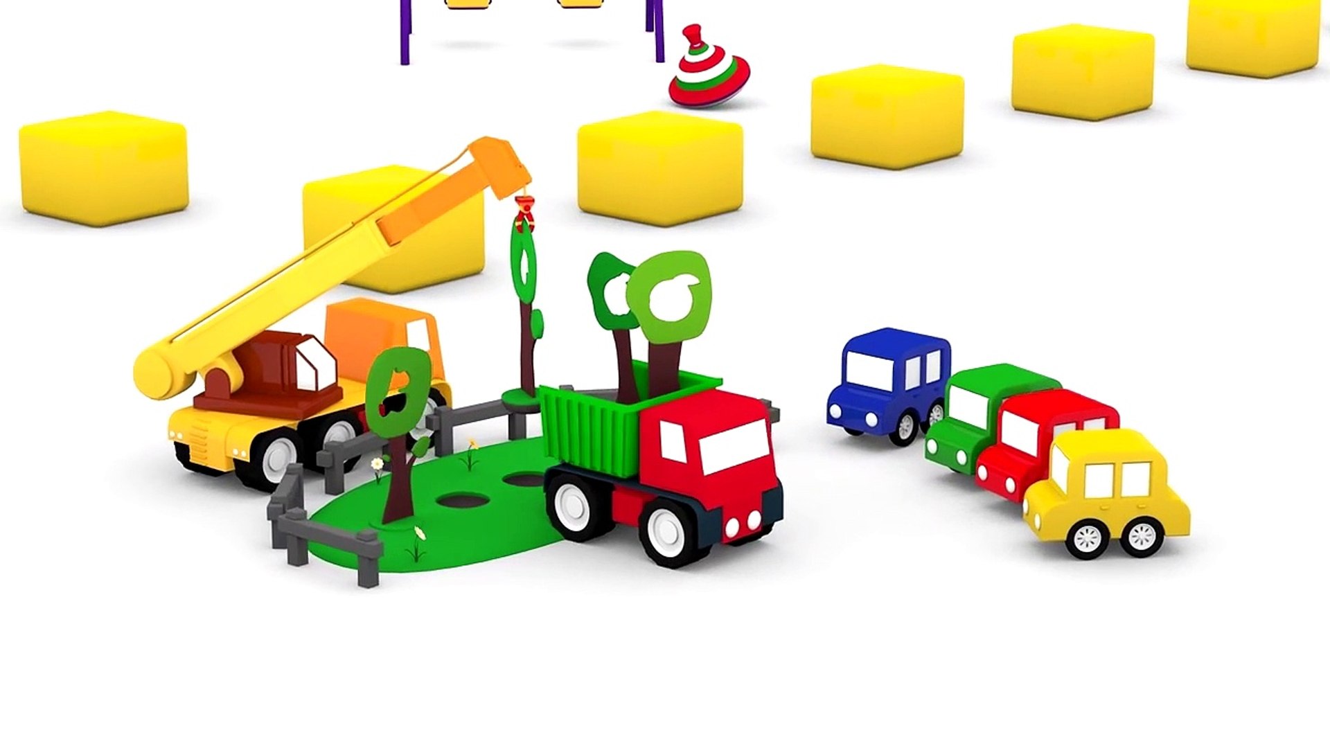 Cartoon Cars - CARTOON PLAYGROUND! - Cartoon
