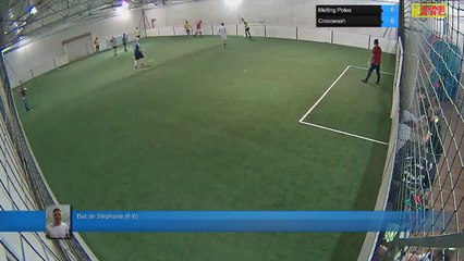But de Stéphane  (6-6) - Melting Potes Vs Crocowash - 04/01/18 20:00 - LIGUE 4 - Poitiers Game Parc