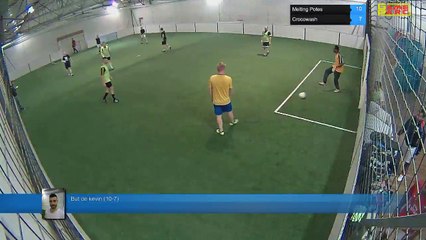But de kevin  (10-7) - Melting Potes Vs Crocowash - 04/01/18 20:00 - LIGUE 4 - Poitiers Game Parc