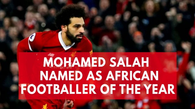 Mohamed Salah named African Player of the Year