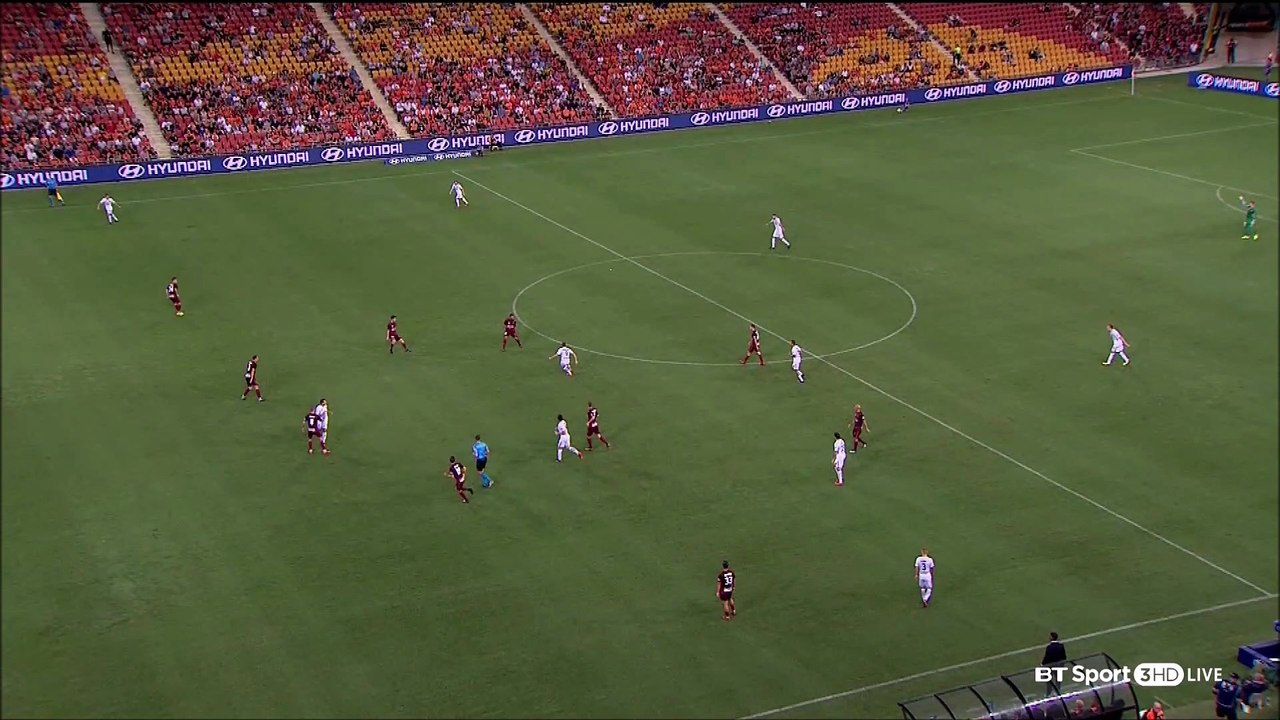 0-1 Oriol Riera Goal Australia  A-League  Regular Season - 05.01.2018 Brisbane Roar 0-1 WS Wanderers