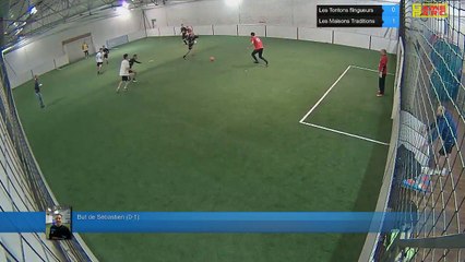 But de Sébastien  (0-1) - Les Tontons flingueurs Vs Les Maisons Traditions - 04/01/18 21:00