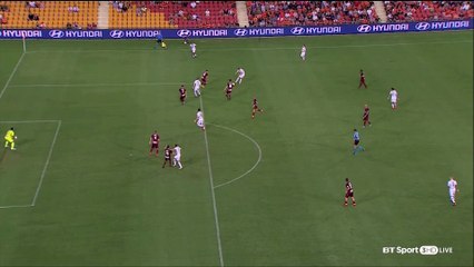 0-2 Mark Bridge Goal Australia  A-League  Regular Season - 05.01.2018 Brisbane Roar 0-2 WS Wanderers