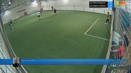 But de louis (6-6) - Les Tontons flingueurs Vs Les Maisons Traditions - 04/01/18 21:00 - LIGUE 3