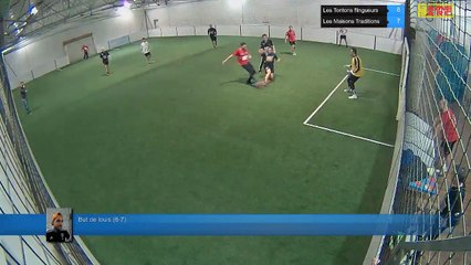 But de louis (8-7) - Les Tontons flingueurs Vs Les Maisons Traditions - 04/01/18 21:00 - LIGUE 3