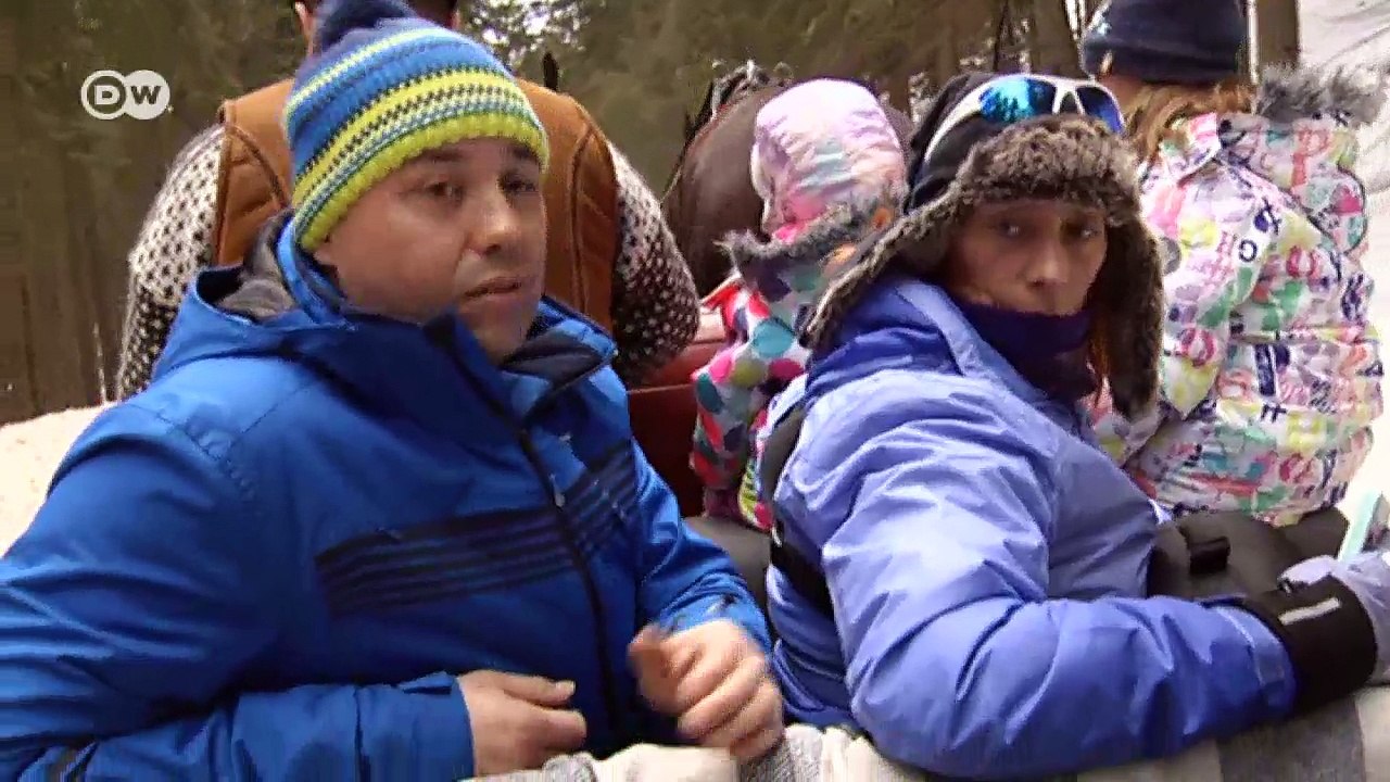 Mit dem Pferdeschlitten durch den Winter | DW Deutsch
