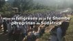 Miles de feligreses de la fe Shembe peregrinan en Sudáfrica