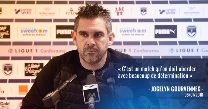 Point Presse de Jocelyn Gourvennec avant Granville - Bordeaux