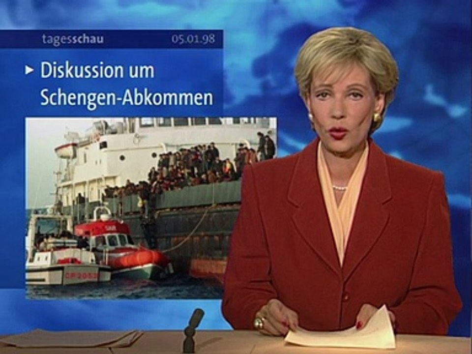Tagesschau | 05. Januar 1998 20:00 Uhr (mit Dagmar Berghoff) | Das Erste