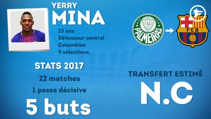 Officiel : Yerry Mina atterrit au FC Barcelone !