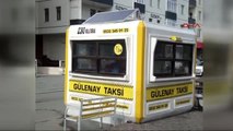 Kayseri'de Kendi Elektriğini Üreten Taksi Durağı