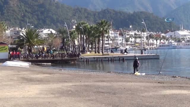 Marmaris Güzel Havanın Tadını Çıkardı