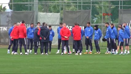 Trabzonspor, Antalya'da Hazırlıklarını Sürdürdü