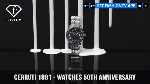 Cerruti 1881 Watches 50th Anniversary Swiss-Made Limited Edition | FashionTV | FTV